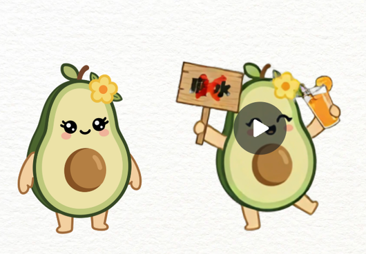 AI 卡通風格數碼代言人示範